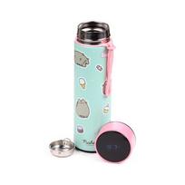 Pusheen termobutelis su skaitmeniniu temperatūros ekranu (450ml)
