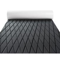 2400x450mmx6mm Eva Foam Faux Teak Boat Deck Mat Sheet Teak Yacht Marine Floor Waterproof Pontoon Flooring For Kayak Surfboard tamsiai pilka spalva
