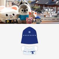 SKZOO Everywhere All Around the World in SEOUL Standing Plush Outfit Seoul ver. gray