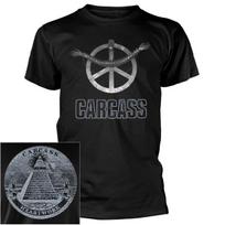 Carcass Hearwork Shirt S M L XL XXL T-Shirt Official Death Metal Band Tshirt XL black