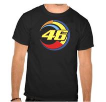 46 The DOCTOR Valentino Rossi pilot Motorrad Schwarz T-SHIRT L beige