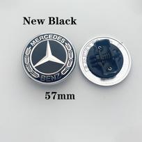 1 vnt. 57 mm automobilio priekinio variklio dangčio emblema Ženklelis Variklio dangtis Automobilio priedai Mercedes Benz AMG W204 W205 W212 W213 W221 W177W246 GLA GLC CLA gray