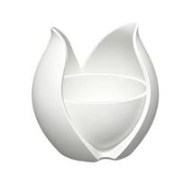 Soil Cultivation Bowl Pot Tulip Flower Shape Planter, 3D Printed Decorative Pot, Unique Geometric Plant Modern Minimalist Container for Home balta