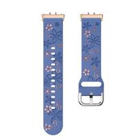 Silicone Embossed Watch Strap for Galaxy Fit3 Waterproof and Sweatproof Soft and Comfortable Sports Watch Strap for Galaxy Fit3 For Galaxy Fit3 gray