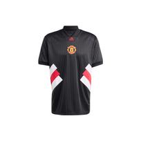 Adidas Manchester United Soccer Jersey Men's Black HT2002 S juoda