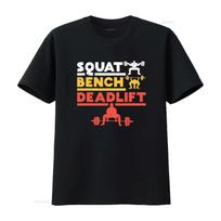 LIMITED Powerlifting Squat Bench Deadlift FUNNY GIFT T Shirt Size S 5XL vintage Washed streetwe XS black