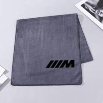 Microfiber Car Wash Towel Drying Cloth Cleaning Towels for BMW M F30 F10 E36 E46 E60 E87 E90 E92 X1 X4 X5 X6 G20 G30 Accessories pilka
