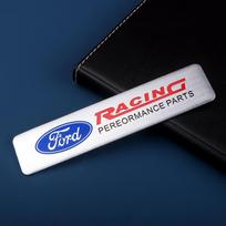 1 vnt. Aliuminio automobilio bagažinės lipdukas Bėgančio žirgo ženklelis Emblema Automobilių priedai Ford Wolf focus Mustang Shelby GT350 GT500 MK3 4 black