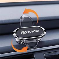 Skirta Toyota Yaris Camry prius prado corolla rav4 Magnetinis automobilio telefono laikiklis Stovas Mobiliojo telefono Oro angos Magnetinis tvirtinimas GPS palaikymas juoda