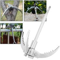 Outdoor Survival Stainless Steel Rock Climbing Grappling Hook 3 Claws Folding Hook