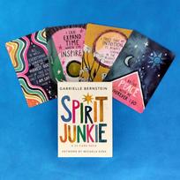 Spirit Junkie Taro kortos Anglų versija Būrimas Taro kaladė black