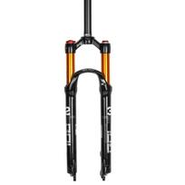 Kalnų dviračio pakabos šakės, magnio lydinio 26/27,5/ 29 colių šakės Straight shoulder,27.5 inches black
