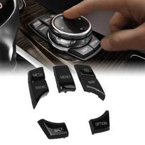 Automobile Interior Multimedia Button Cover Molding Trim Replacement For BMW 3 Series F30 LCI 5 Series F10 gray