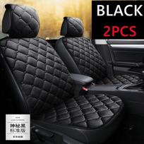 Universalūs automobilio priekinių sėdynių užvalkalai, apsauginiai pagalvėlės kilimėliai, skirti Toyota Camry Zelas Tundra Venza C-HR Vios Prius RAV4 Prado WineRed-2 front seat brown