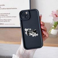 Sky Eye Ladder Phone Case for iPhone 15 Samsung A24 Huawei Honor 90 Xiaomi Redmi 12 Infinix Realme Angel Eye Soft Cover NY10 Japanese Horror Manga art Realme V13 5G ruda