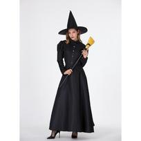 The Wizard of Oz Halloween costume, performing adult black witch witch playing parent-child costume XL white