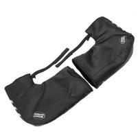 One Pair Bike Handlebar Gloves Waterproof Reflective Bike Handlebar Hand Protector for Winter Cycling black