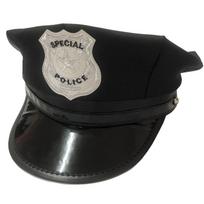Stilinga Cosplay kepurė Karinė kepurė Policininko kepurė su ženkleliu Jūreivio kepurė Aštuonkampė black