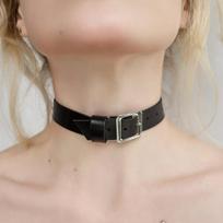 Women Leather Adjustable Chunky Cool Choker Alternative Sexy Fashion Suitable For Holiday Celebrations And Valentine'S Day Gifts brown
