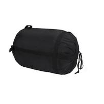 Sports Nylon Waterproof Compression Stuff Bag Outdoor Camping Sleeping Sack Bag black