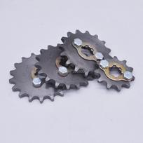 420 10T 11T 12T 13T 14T 15T 16T 17T 18T 19T 20mm Drive Front Counter Sprocket ATV PitBike Lifan YX Loncin 125 140CC 15T gray