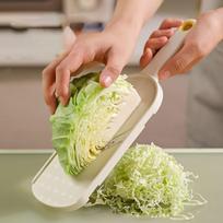1-Piece Vegetable Slicer and Shredder, Dual-Purpose Tool for Cabbage, Vegetable Salad, Purple Cabbage, and Cabbage Shredding Tool
