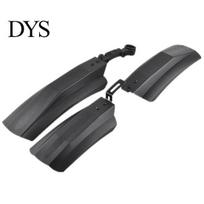 Bicycle Fender 2Pcs Mudguard Wear-resistant Indeformable Black Bike Mud Guard Parts Front Rear for Fatbike Cycling juoda