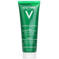 Vichy Normaderm 3-in-1 Scrub Cleanser Mask 125ml, 1 pcs blue