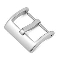 Metal Watch Pin Buckle Matte Finish Scratch Resistant Replacement Strap Clasp for Watch Band Repair Accessory A5 gray