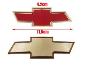 1pcs Epoxy old Car Rear Bumper tail door trunk car rear Emblem sticker styling Accessories For Chevrolet EPICA CAPTIVA 13cm Car emblem sticker red