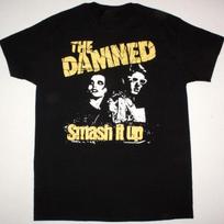 Vintage The Damned SMASH IT UP  Short Size S to 5XL SE210 FREE SHIPPING Unisex T-Shirt L beige