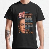 I am the storm Frida Kahlo painter art for fans Classic T-Shirt XXXL black