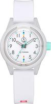 CITIZEN Q&Q SmileSolar RP29-009 Women's Matching Watch, Solar Powered, 10ATM Water Resistant, Compact Design white