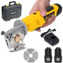 12V Akumuliatorinis Kilimų Elektrinis Pjoviklis 70mm Apvalus Ašmenys 25mm Storio Kilimo Kilimėlio Žirklės Sunkiosios Klasės Grindų Dėjimo Įrankis 60 W