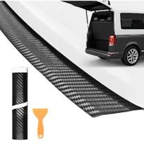 Automobilio buferio apsauga su įrankių rinkiniais, skirta VW T5 T6 2003-2025 m. Galinio buferio apsaugos Automobiliai Anti Scratch Dažų apsauga Anglies juodaGeras produktas kaip parodyta spalva