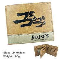 JOJO's Bizarre Adventure and Yuri!!! on Ice Embossed PU Leather Wallet black