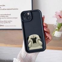 Sky Eye Ladder Phone Case for iPhone 15 Samsung A24 Huawei Honor 90 Xiaomi Redmi Note 11 Infinix Realme Angel Eye Soft Cover NY1 Animal Cute Pug Dog Realme V13 5G ruda