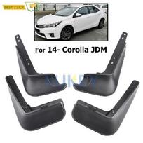 Formuotų Automobilio Purvasaugių Rinkinys Toyota Corolla Altis 2014 2015 2016 17 Purvasaugiai Purvo Atmušalai Priekiniai Galiniai Sparnai black