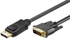 Goobay DisplayPort - DVI-D Dual Link -kaapeli, 2 m