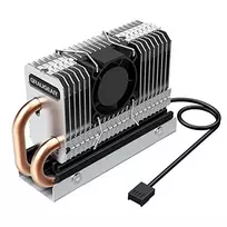 GRAUGEAR aušintuvas SSD M.2 2280 su PWM ventiliatoriumi (mažmeninė prekyba)