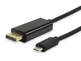 „Equip adapteris USB-C į DisplayPort, 4K/60 Hz, 1,80 m, juodas, polietileniniame maišelyje“