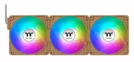 "140mm Thermaltake CT140 EX Reverse ARGB Sync PC Cooling Fan Gravel Sand 3 Pack"