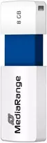 "STICK MediaRange USB-Stick 8GB USB 2.0 Slider blue"