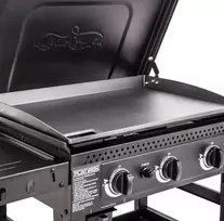 Char-Griller Flat Iron parigrilli, 3 poltinta