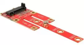 „Konvertuoti Mini PCIe > M.2 Key B lizdas + Micro SIM lizdas“