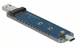 „Išorinis korpusas M.2 NVMe PCIe SSD su USB Type-C™ ir Type-A jungtimis“