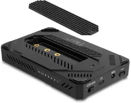 „USB Type-C™ korpusas 1 x M.2 NVMe SSD + 1 x 2,5? SATA SSD / HDD su klonavimo funkcija“