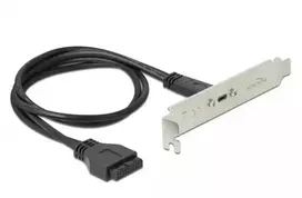 „USB 5Gbps plokštelė su 1 USB Type-C™ jungtimi“