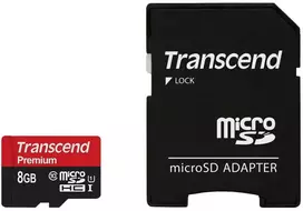 Micro SDHC 8GB UHS-I 300x TS8GUSDCU1