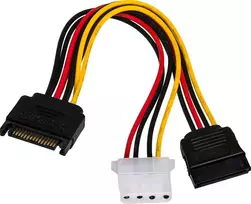 AKYGA adapteris SATA M / SATA F + MOLEX AK-CA-32